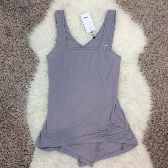 Gymshark Tops - Gray Gymshark Tank Top